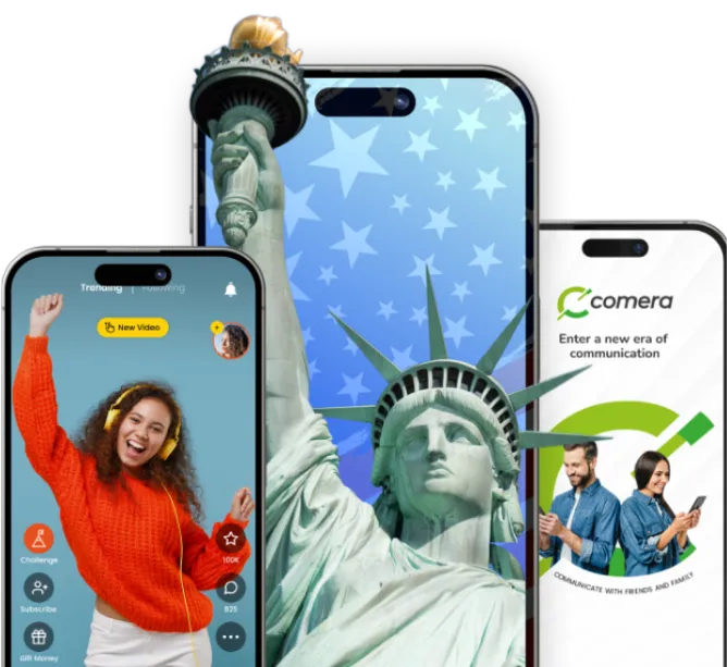 Mobile app development consultation illustration