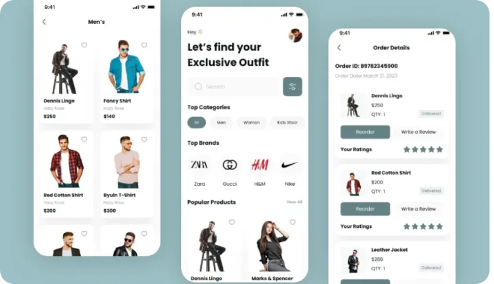 Glam Grid beauty app portfolio preview
